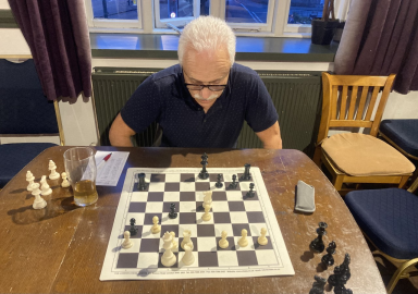 Grant Daly under pressure on the queenside.