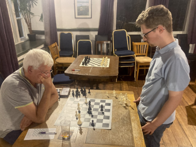 Oli even took black in some of the games!