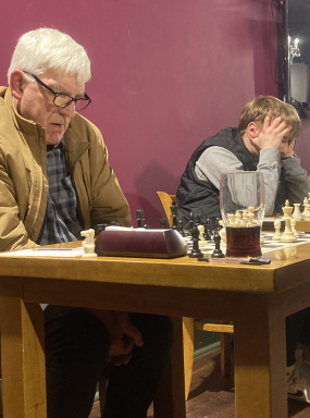 Dave Tipper keeping his eye on his own game.