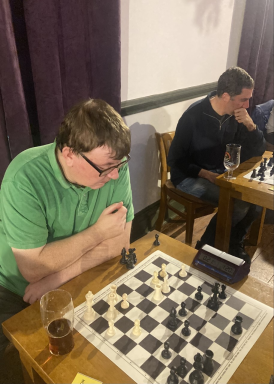 A late middlegame with chances for both sides.