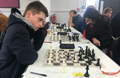 Oliver Stubbs also finished with 3/5 in the Open.