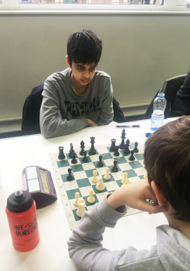 Bilal Ahmed scored a strong 1.5/5 in his first Major.