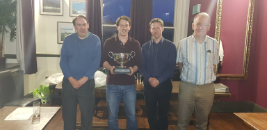 Tyson Mordue, Michael Meadows, Richard Savory, and Michael Brigden from the knockout team were in attendance.