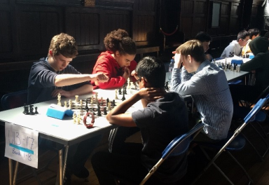 Oliver Stubbs won the Bristol U18 with 5.5/6.
