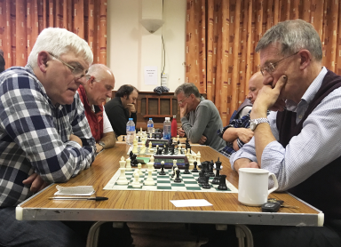 Dave Tipper played a fine game against Tony Shaw.