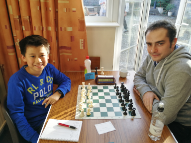 Toby Kan was also subjected to the recently FM titled Lewis Martin.